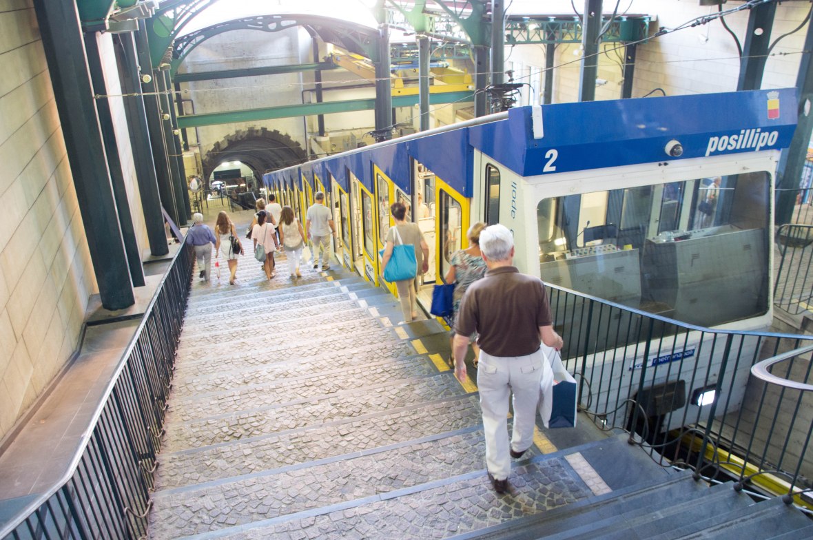 Funicular, Naples, Italy