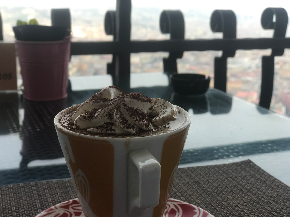 Iced Coffee With Whipped Cream, Naples, Italy