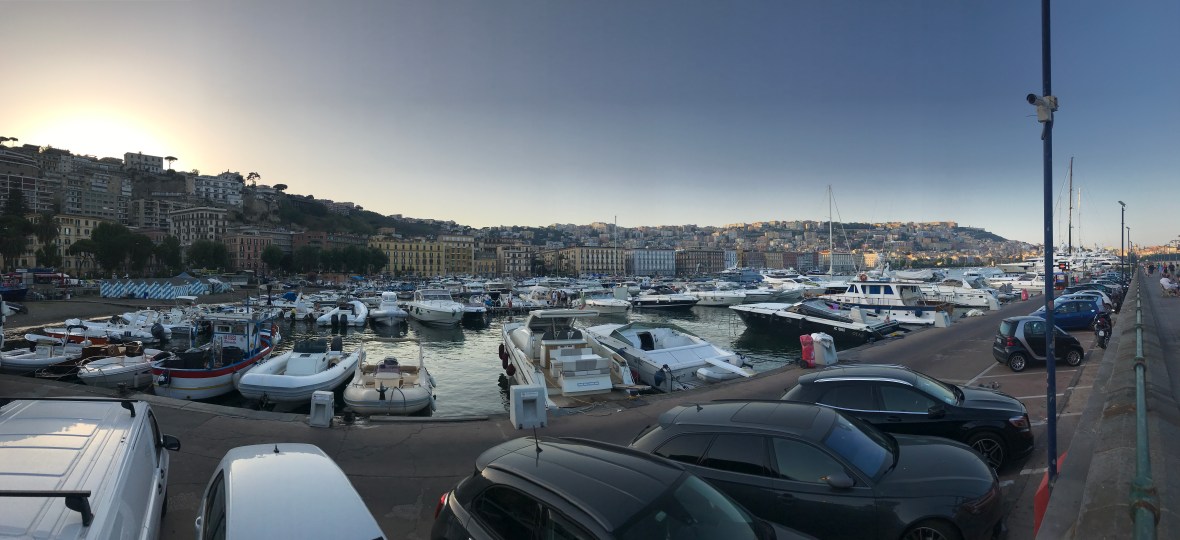 Lungomare Panorama Mergellina, Naples, Italy