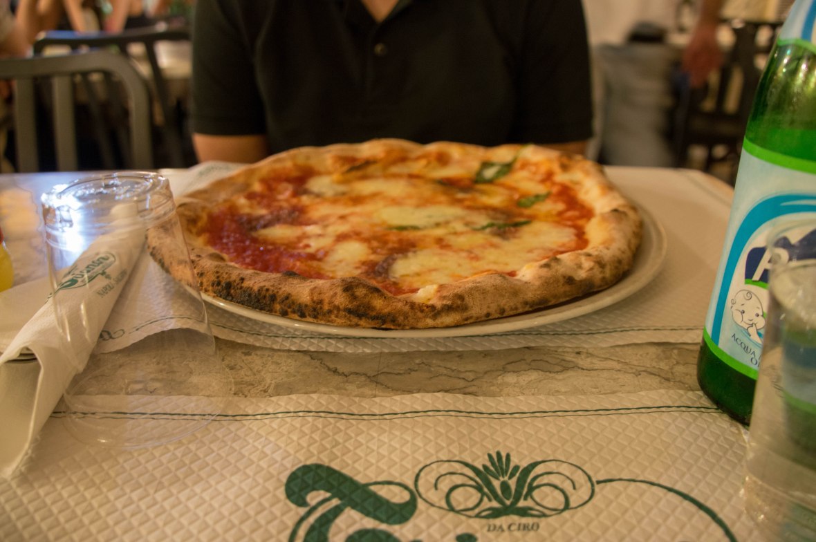 Margherita Pizza, Pizzeria Trianon, Naples, Italy