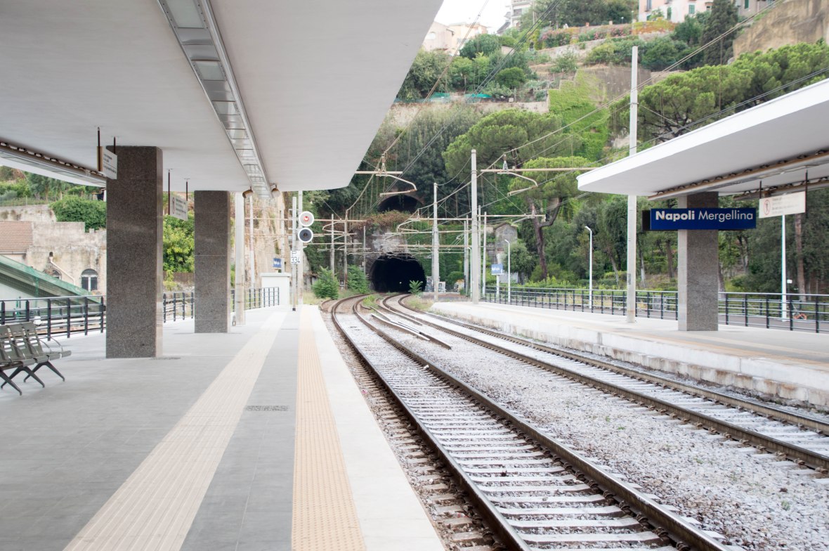 Napoli Mergellina Station, Naples, Italy