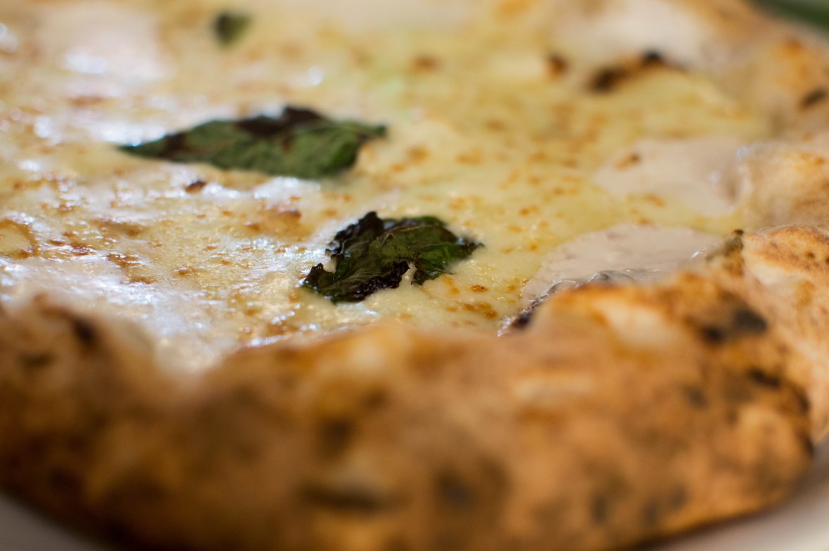 Pulcinella Pizza, Antica Pizzeria dell'Angelo, Naples, Italy