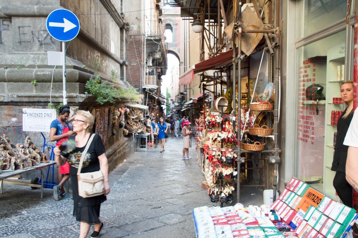 Street Market, Naples, Italy