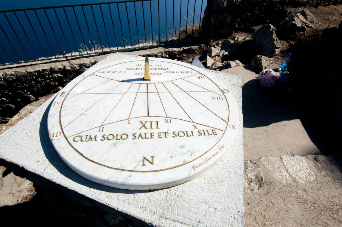 Sundial, Capri, Italy