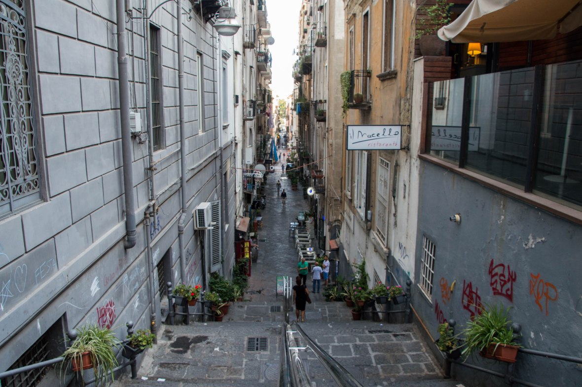 Via Vittoria Colonna, Naples, Italy
