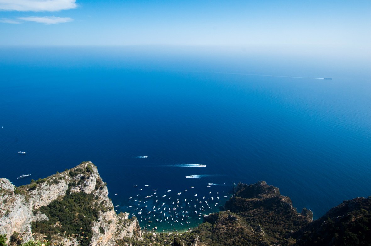 View From Mount Solaro, Capri, Italy