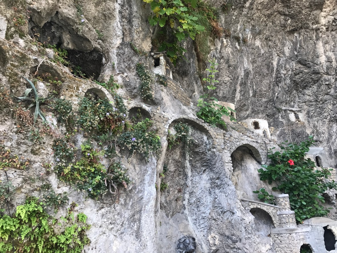 Bus Stop In Positano, Italy