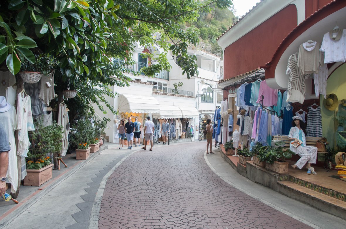Streets Of Positano, Italy