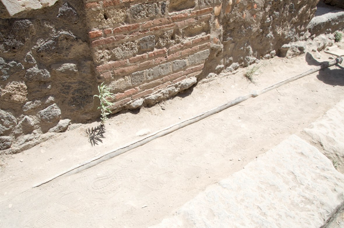 Waterpipe, Pompeii, Italy