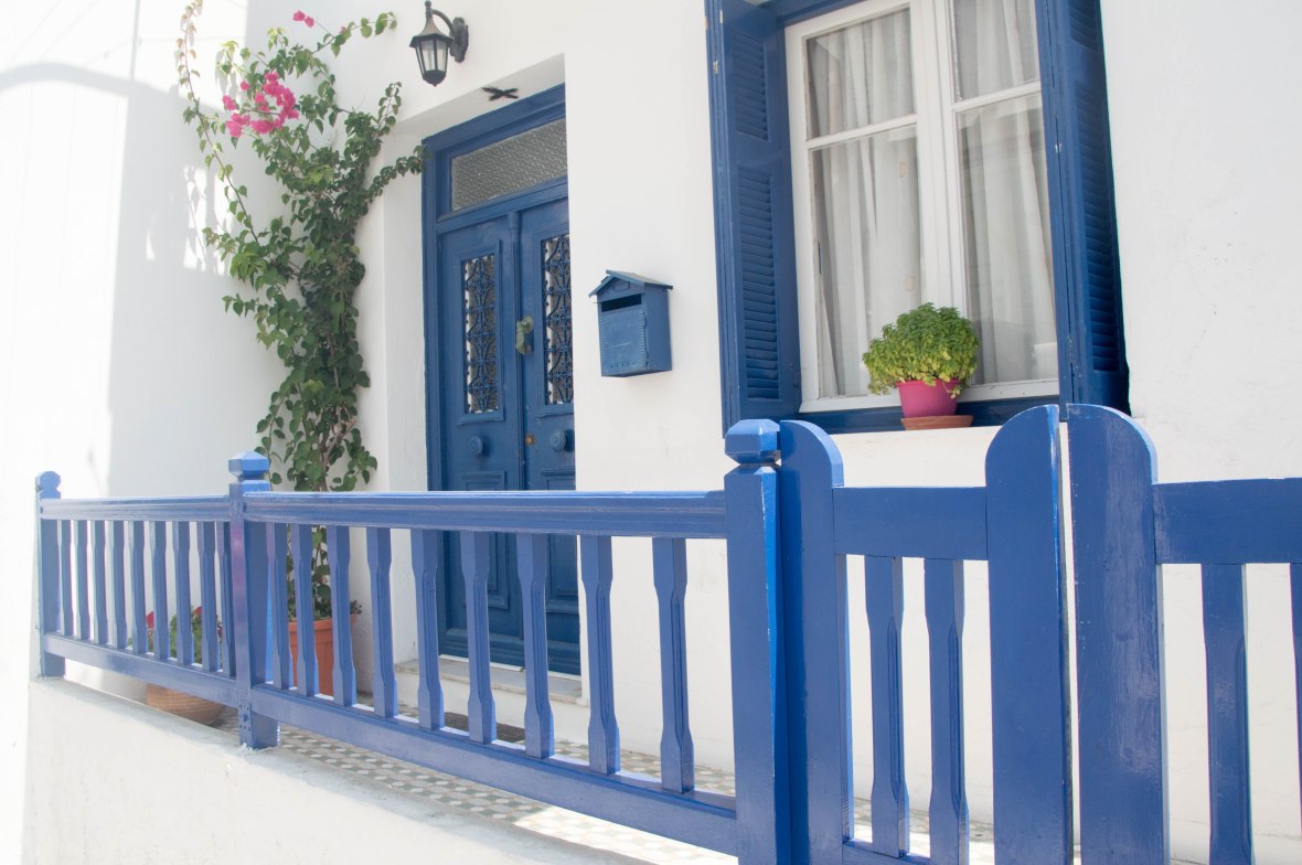 Front Porch, Mykonos, Greece