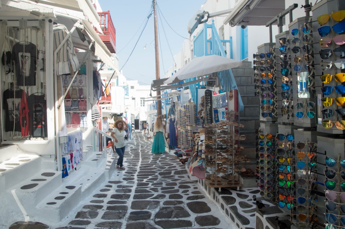 Shopping, Mykonos, Greece