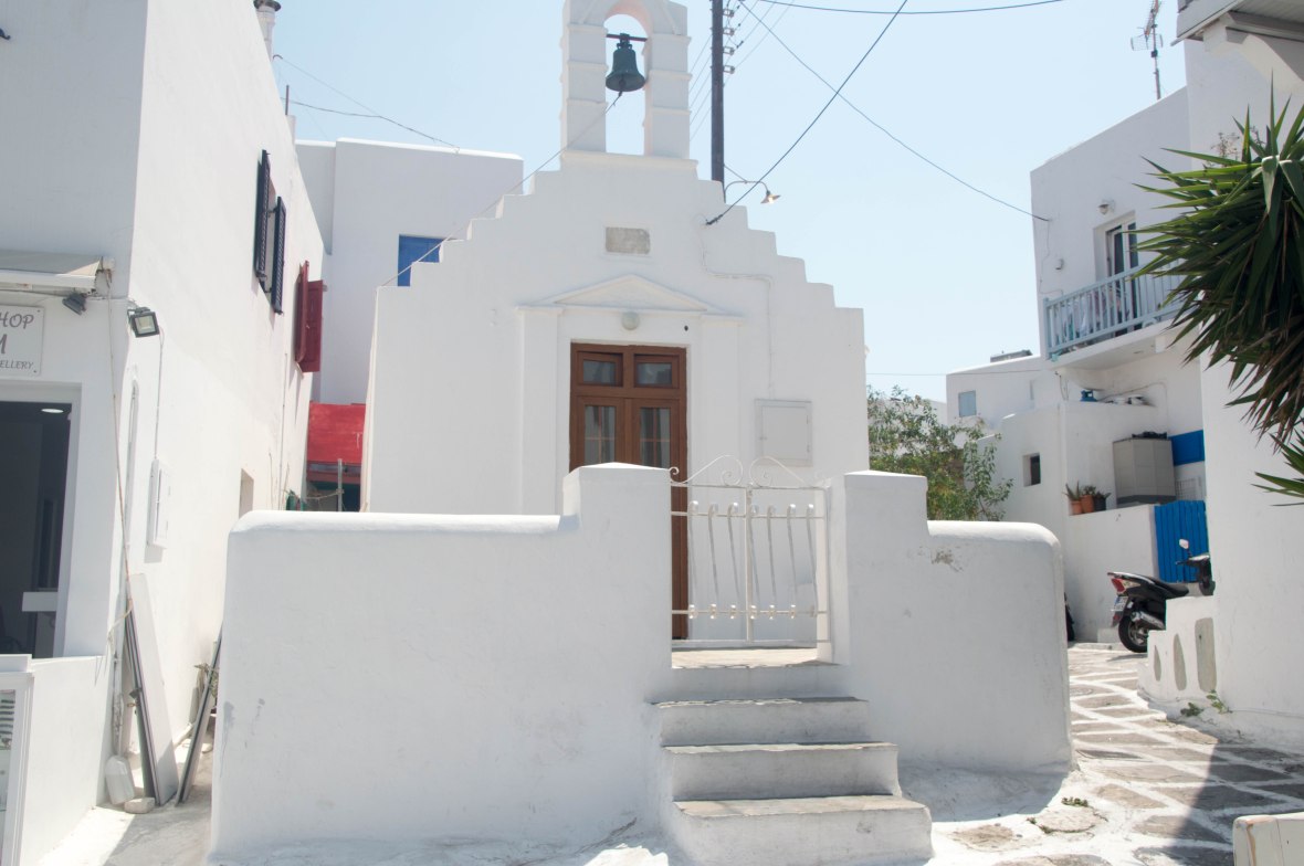 Small Church, Mykonos Town, Greece