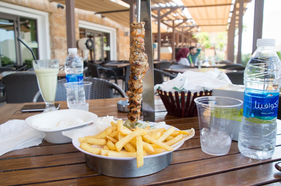Chicken Shawarma, Pastich Café, Samarah Mall, Jordan