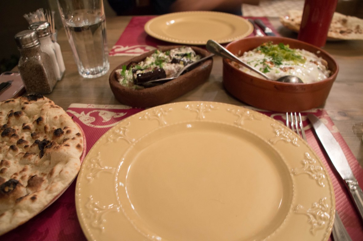 Dinner, Sufra, Amman, Jordan