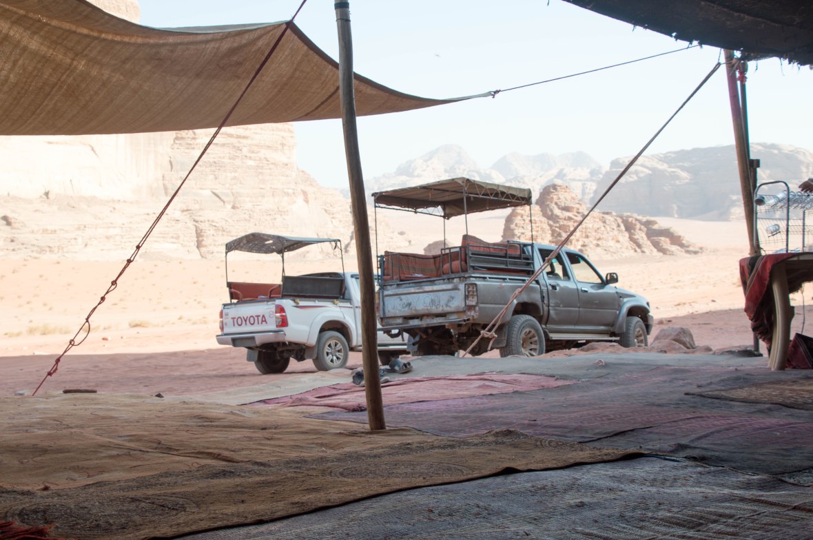 Pit Stop, Wadi Rum Desert, Jordan