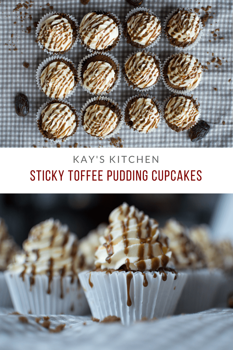 Sticky Toffee Pudding Cupcakes