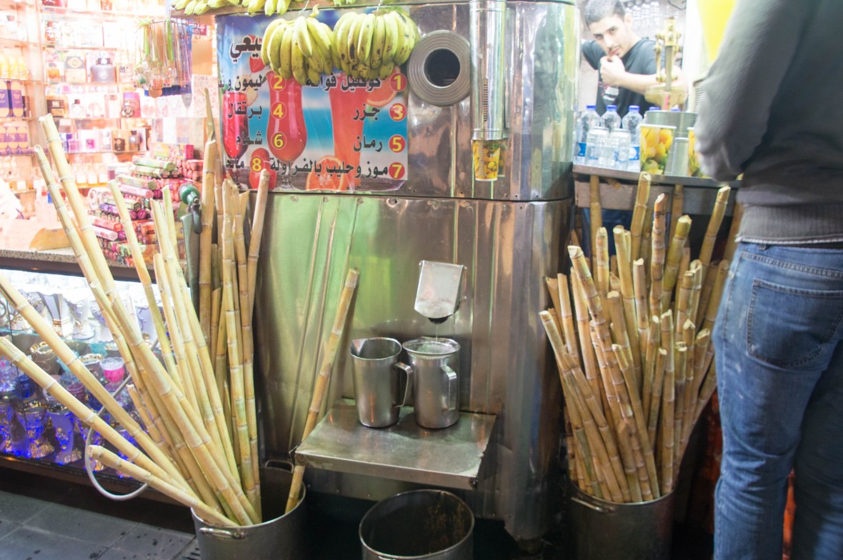 Sugar Cane Juice, Amman, Jordan
