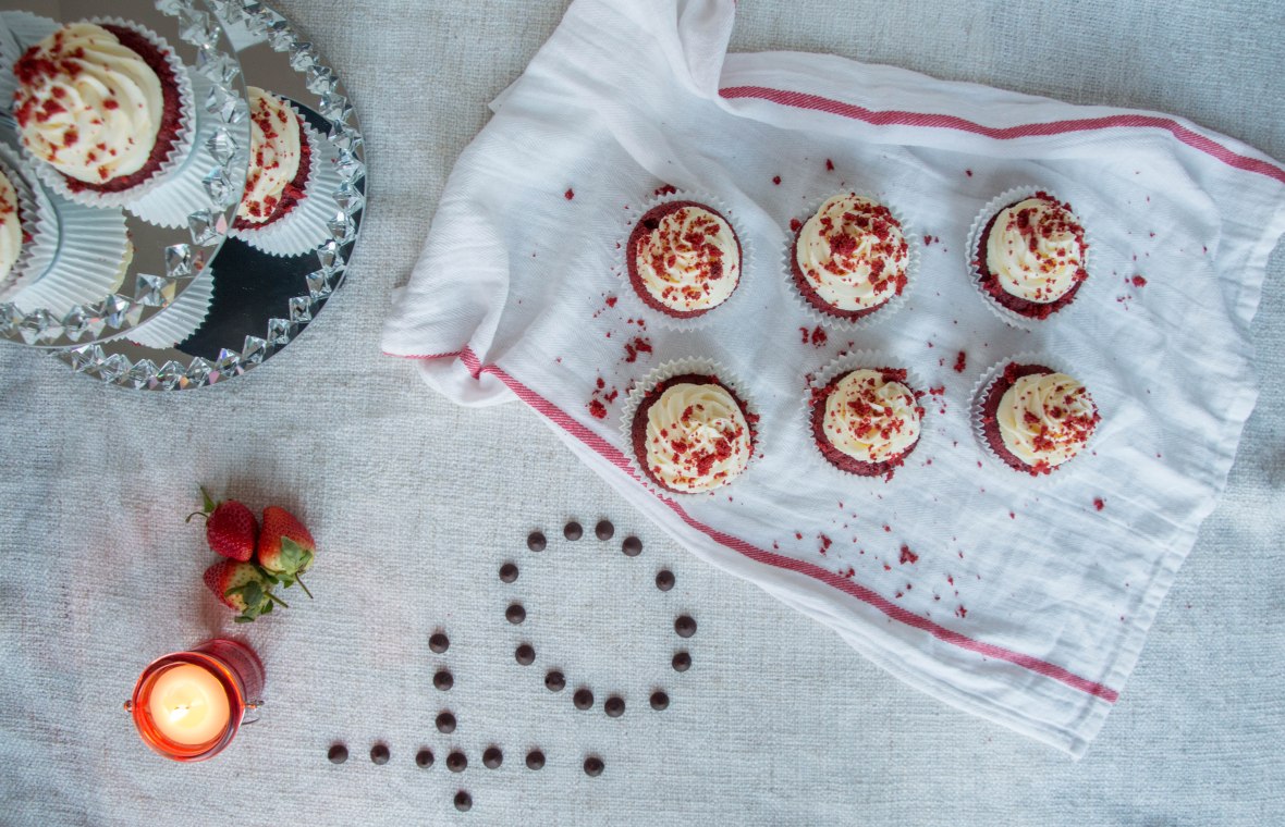 Red Velvet Cupcakes With Cream Cheese Icing - Kay's Kitchen