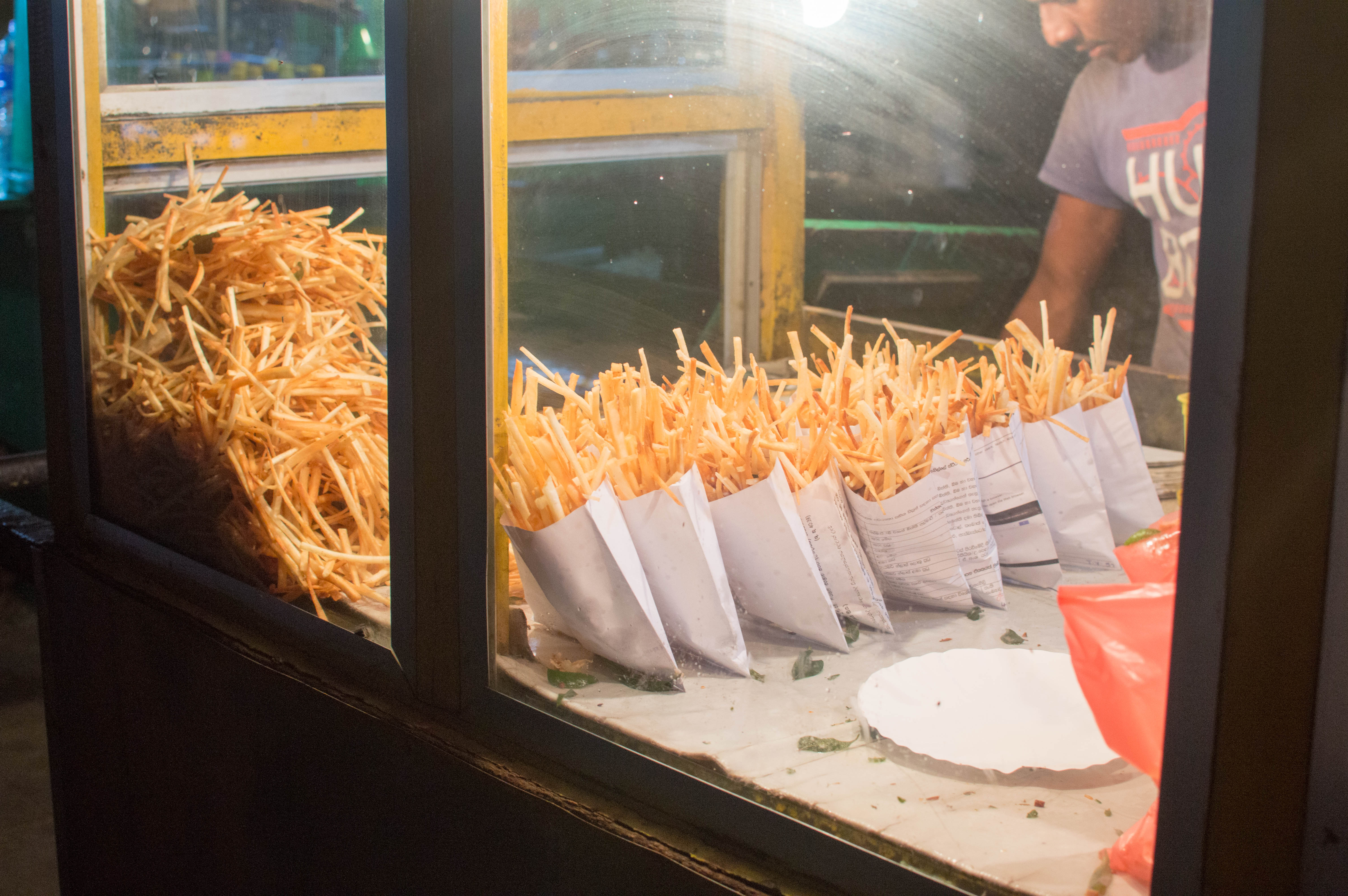 Fried Potato Snacks, Galle Face, Colombo, Sri Lanka