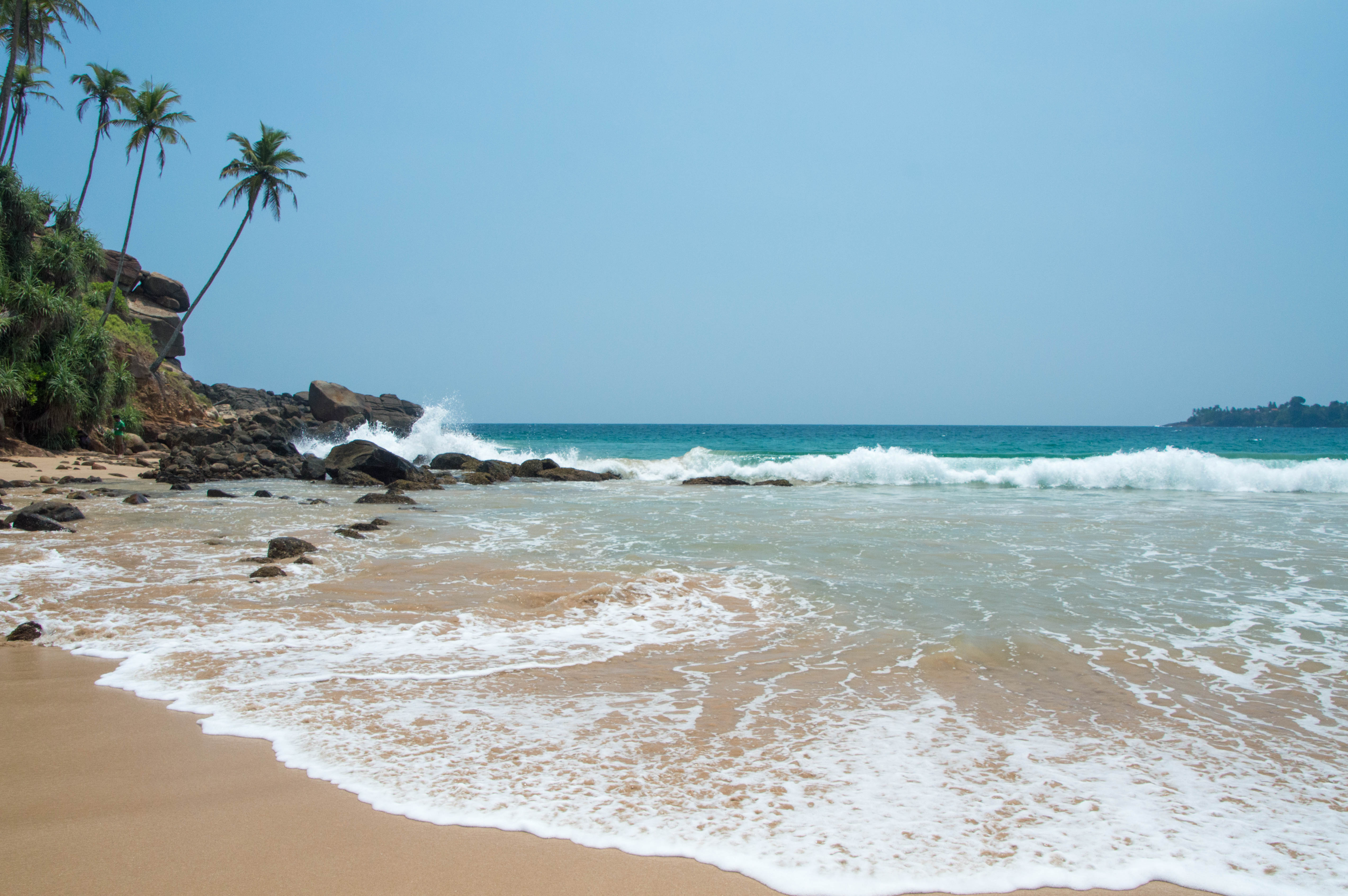 Waves Crashing At Talalla Beach, Sri Lanka