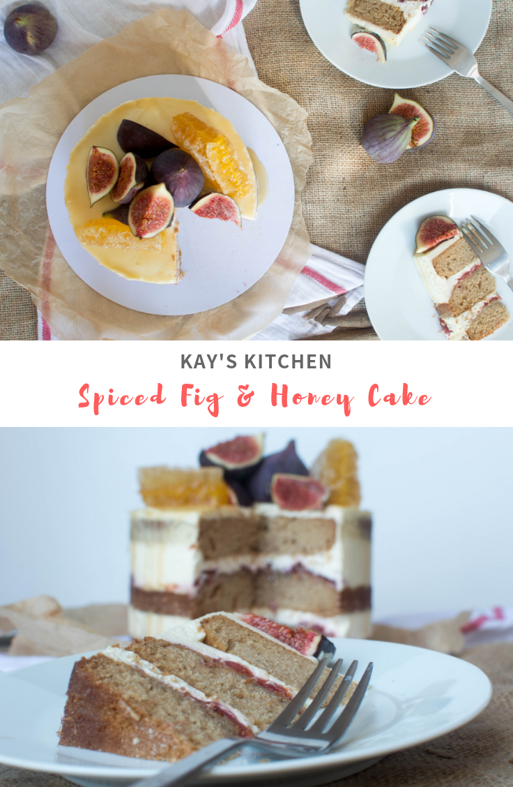 Spiced Fig And Honey Cake - Kay's Kitchen