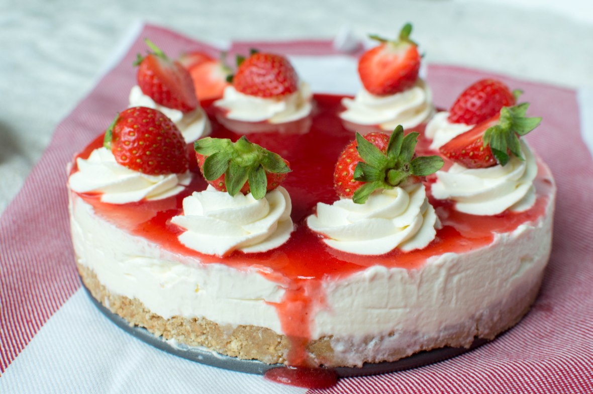Strawberry Cheesecake - Kay's Kitchen