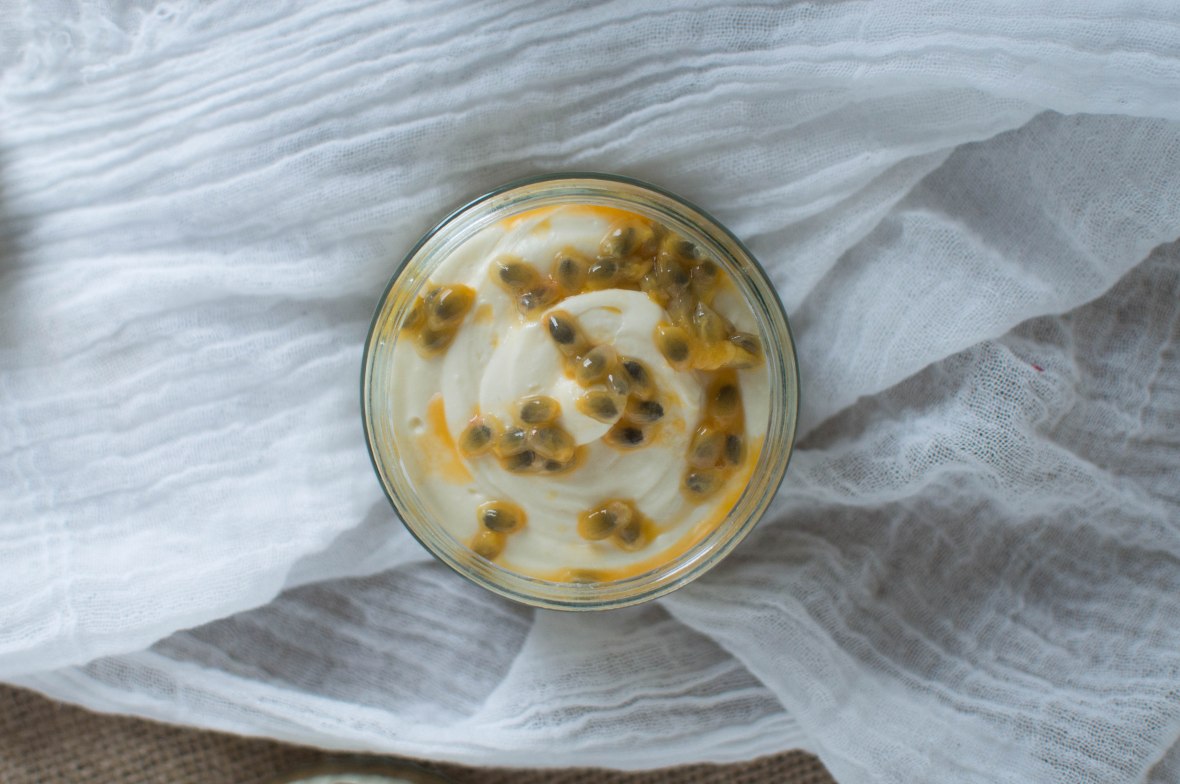 Individual Passionfruit And White Chocolate Cheesecakes - Kay's Kitchen