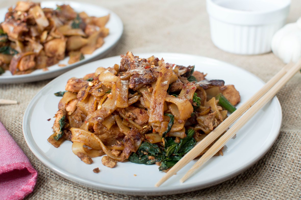 recipe for chicken pad see ew - kay's kitchen