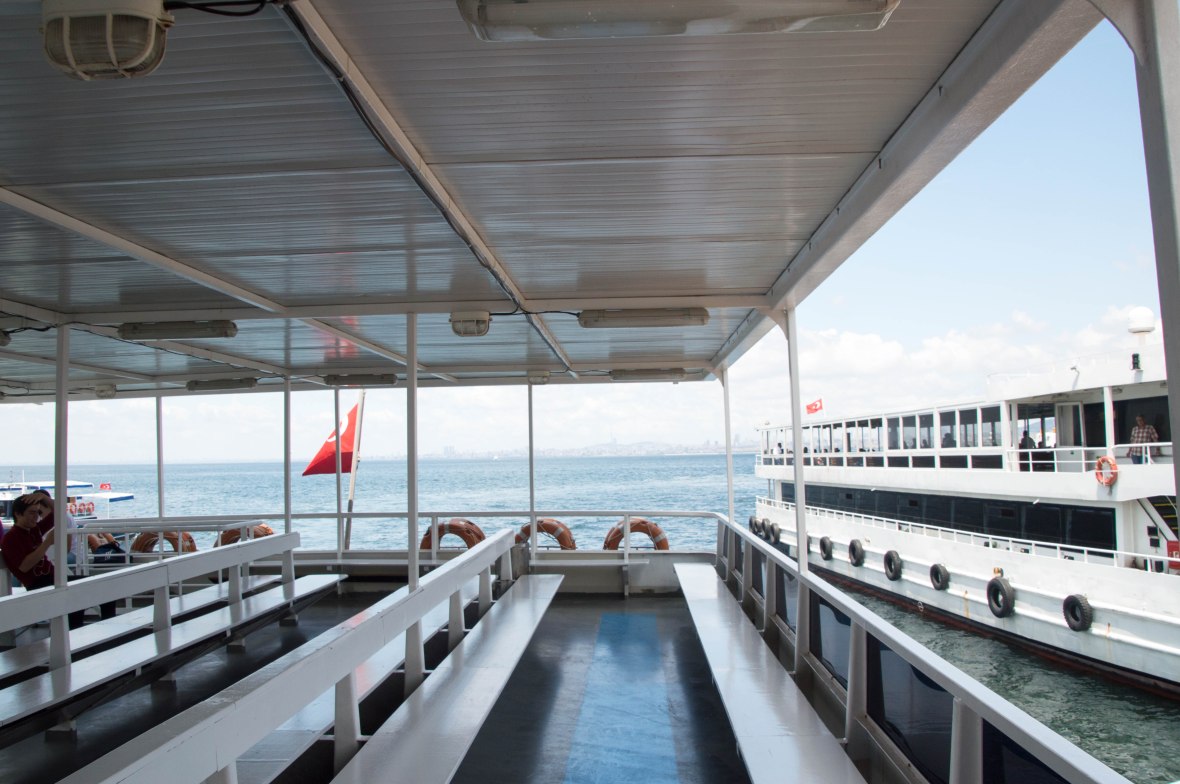 ferry to adalar, princes islands, istanbul, turkey