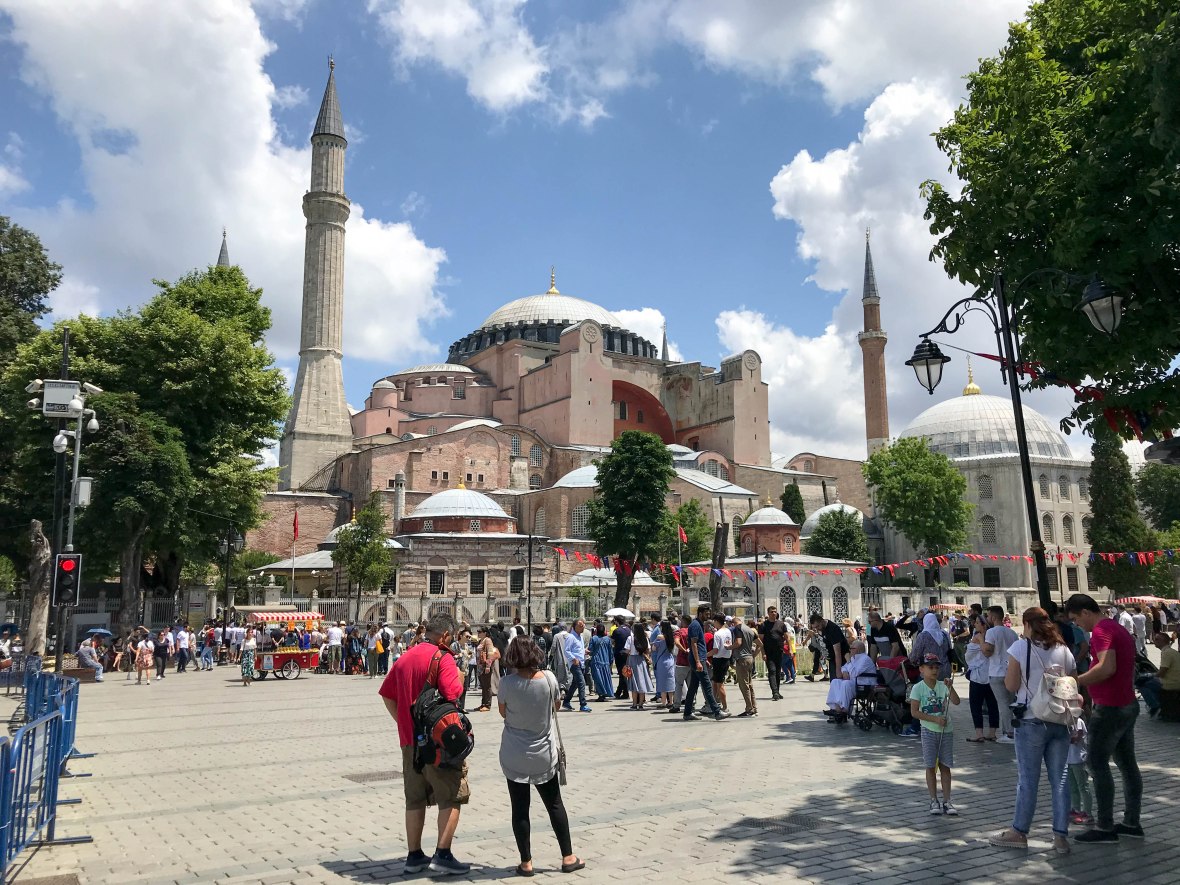 hagia sophia, sultanahmet, istanbul, turkey