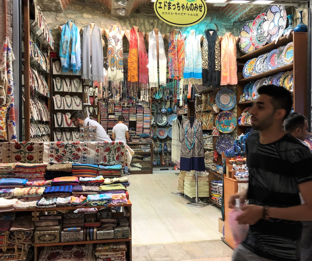 shop, spice bazaar, istanbul, turkey