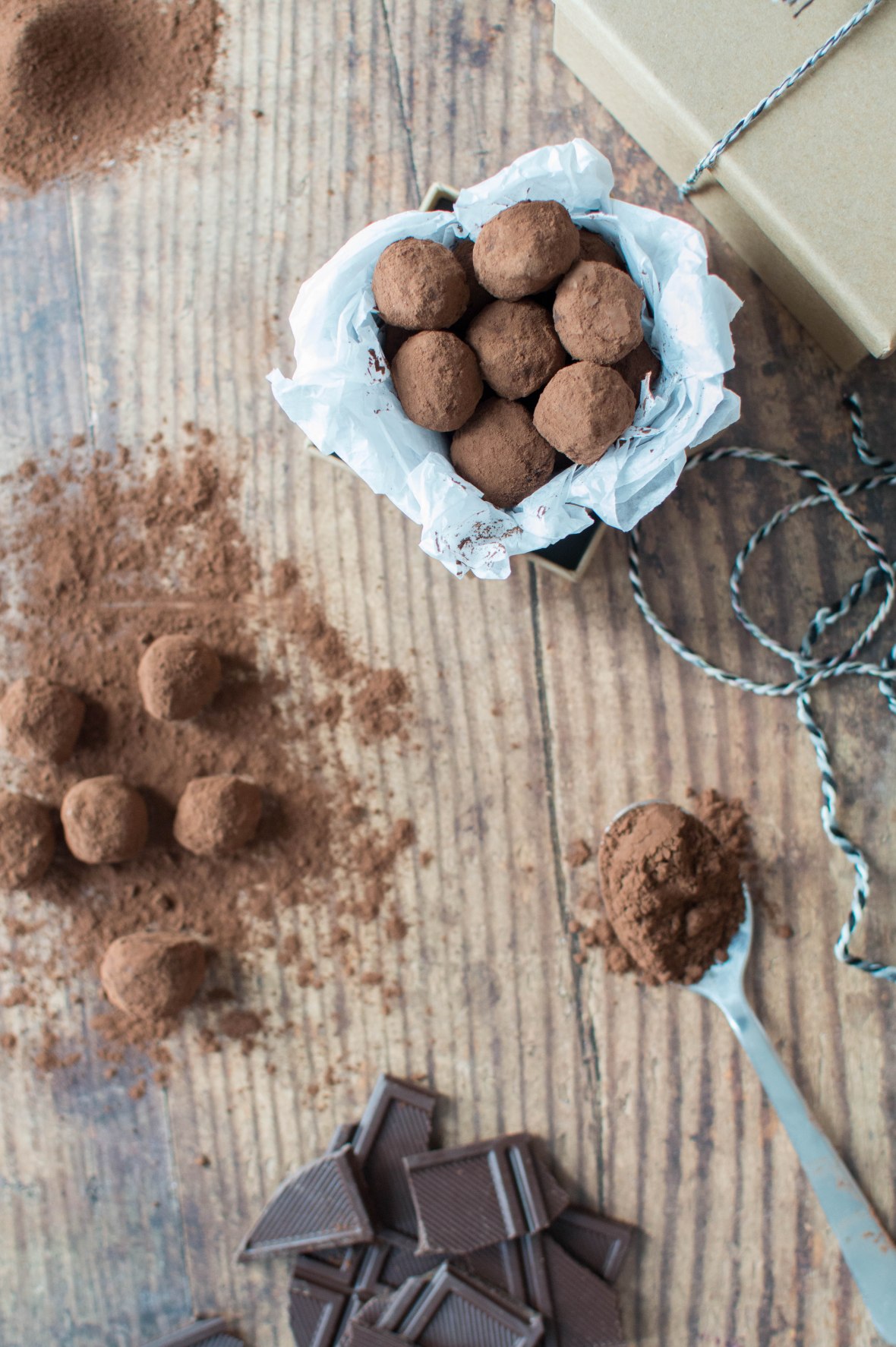 Dark Chocolate Truffles - Kay's Kitchen