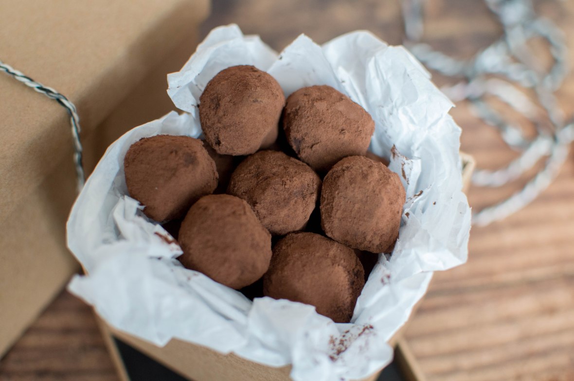 Homemade Dark Chocolate Truffles - Kay's Kitchen