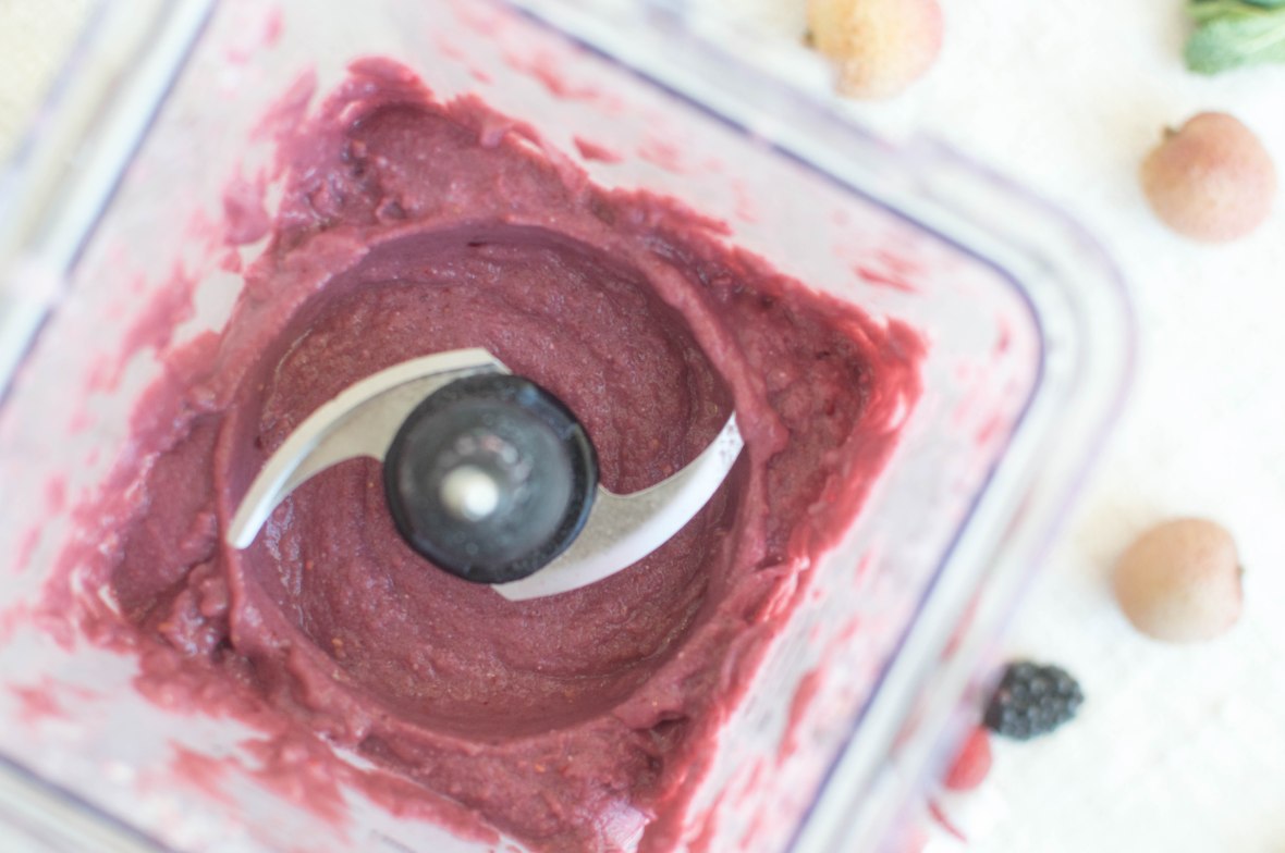Lychee &amp; Mixed Berry Frozen Smoothie In Blender - Kay's Kitchen