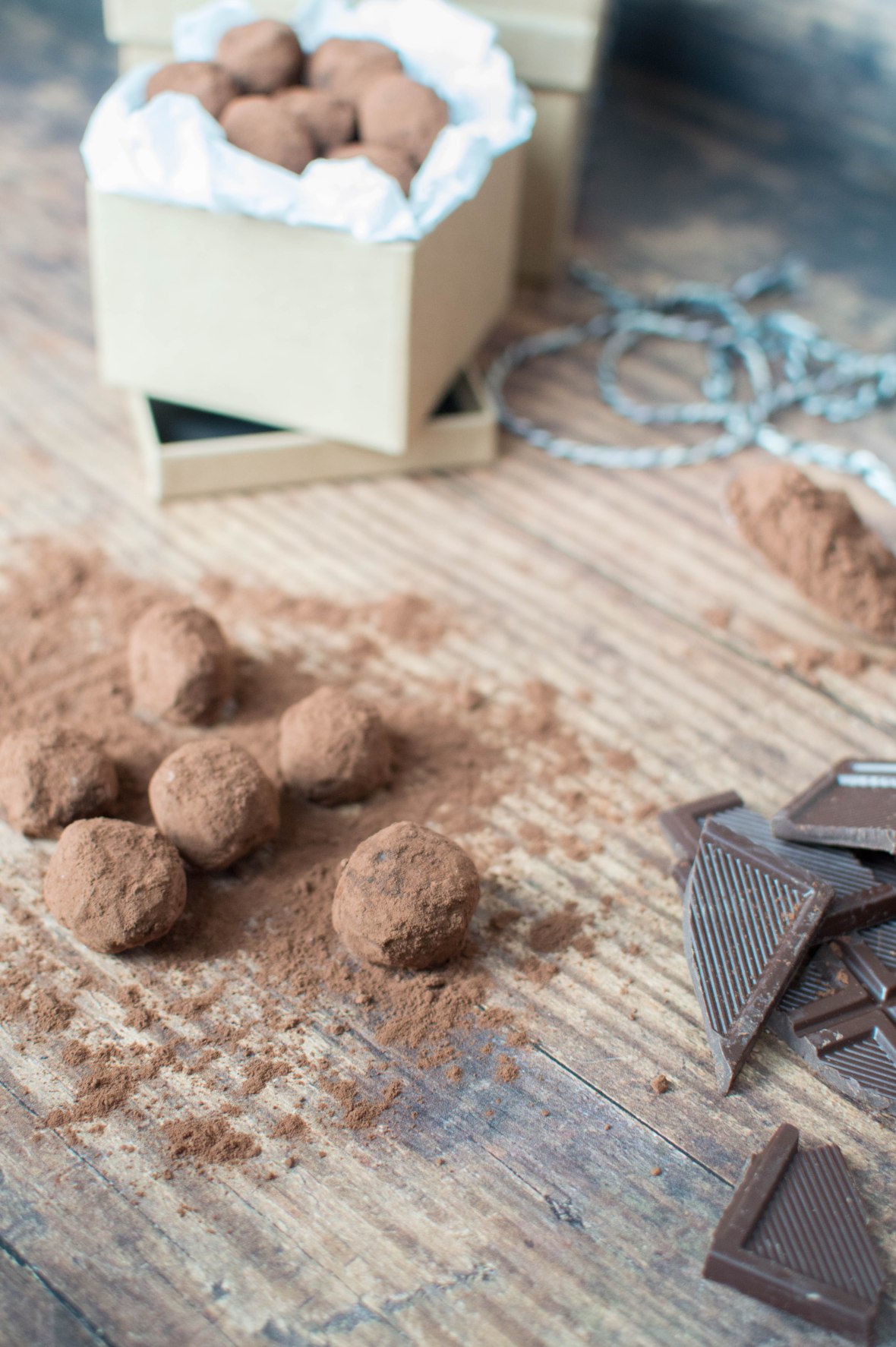 Recipe For Dark Chocolate Truffles - Kay's Kitchen