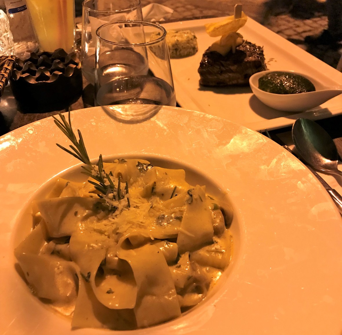 Dinner, Kapari Bahçe, Alaçatı, Turkey