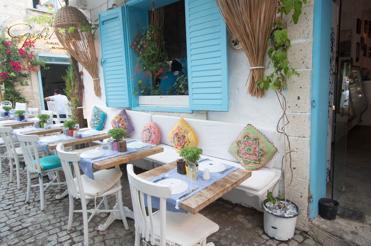 Pretty Little Restaurants, Alacati, Cesme, Turkey