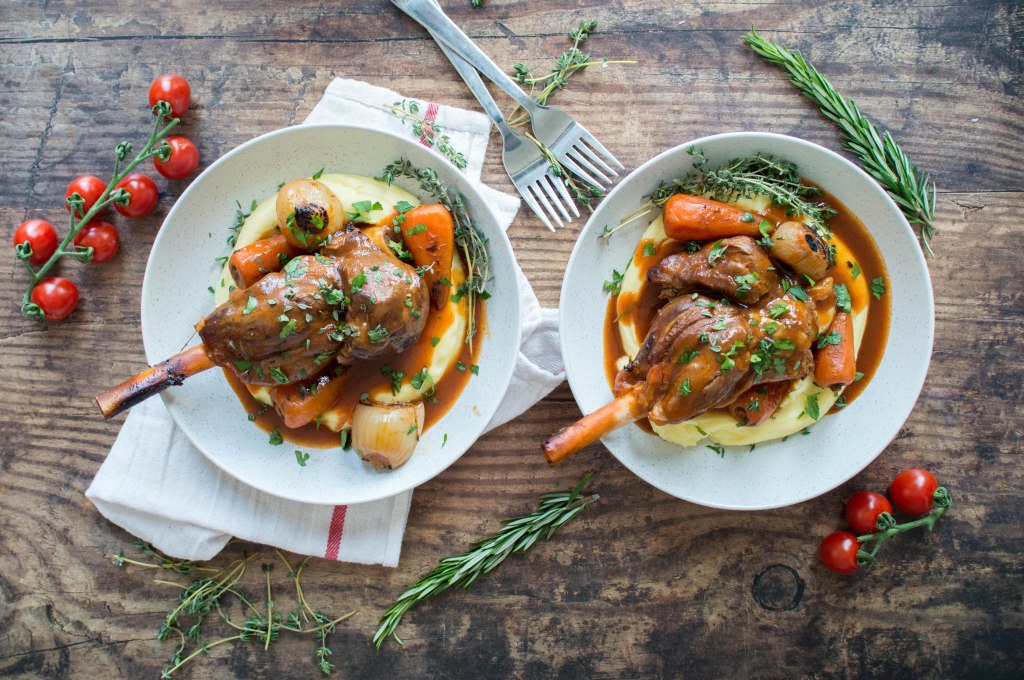 Braised Lamb Shanks - Kay's Kitchen
