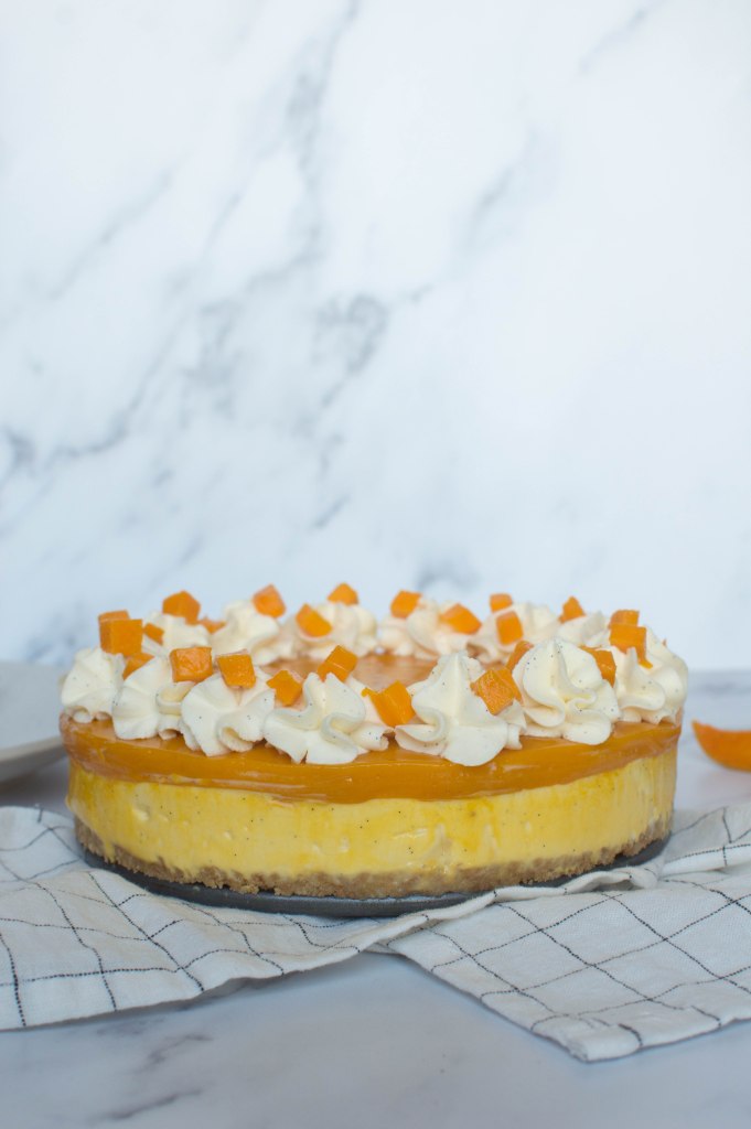 Alphonso Mango Cheesecake - Kay's Kitchen
