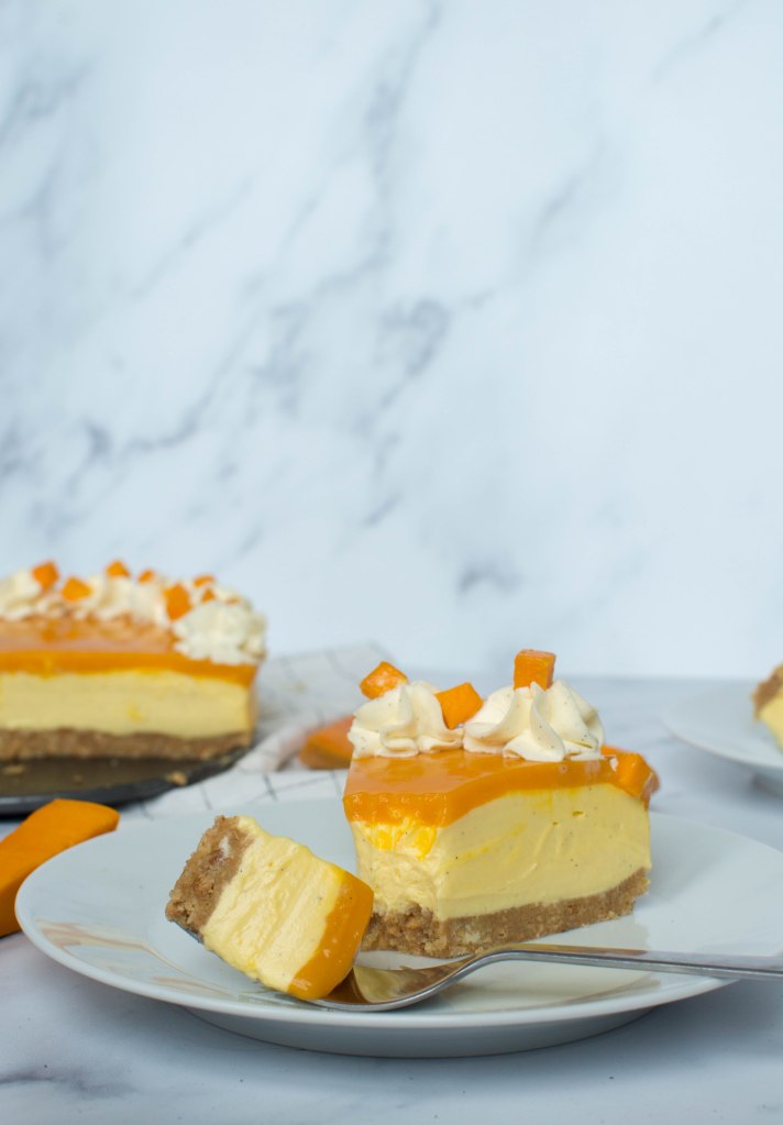 Alphonso Mango Cheesecake - Kay's Kitchen 