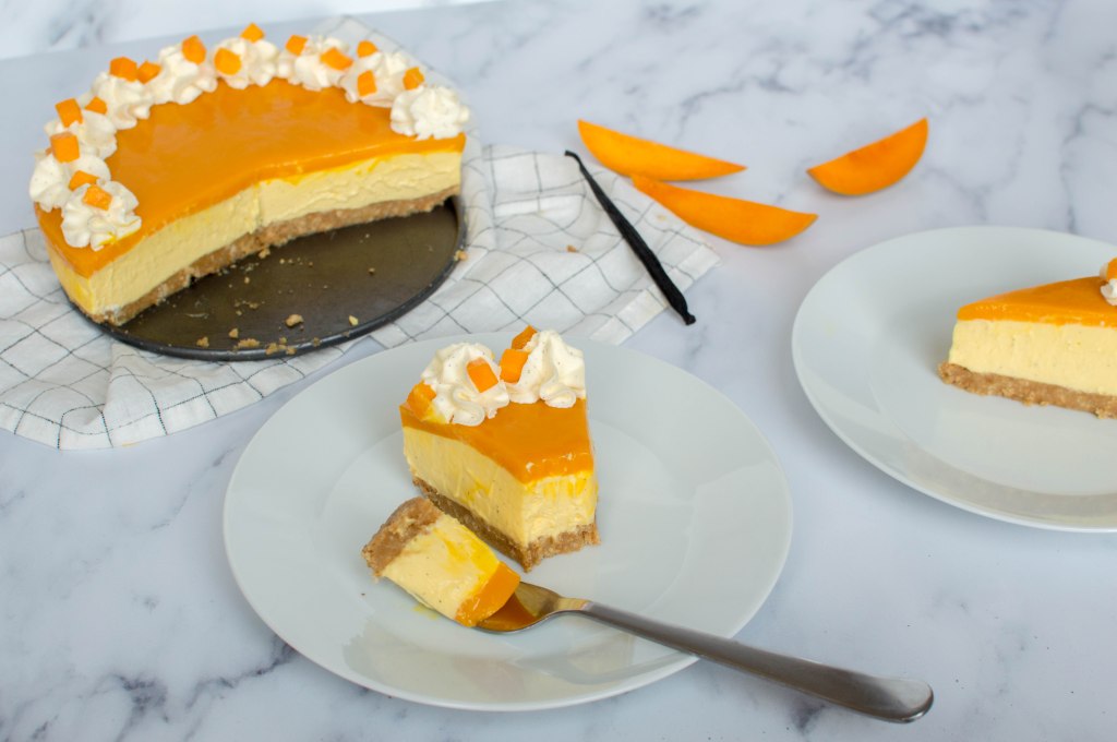 Mango Cheesecake With Vanilla - Kay's Kitchen