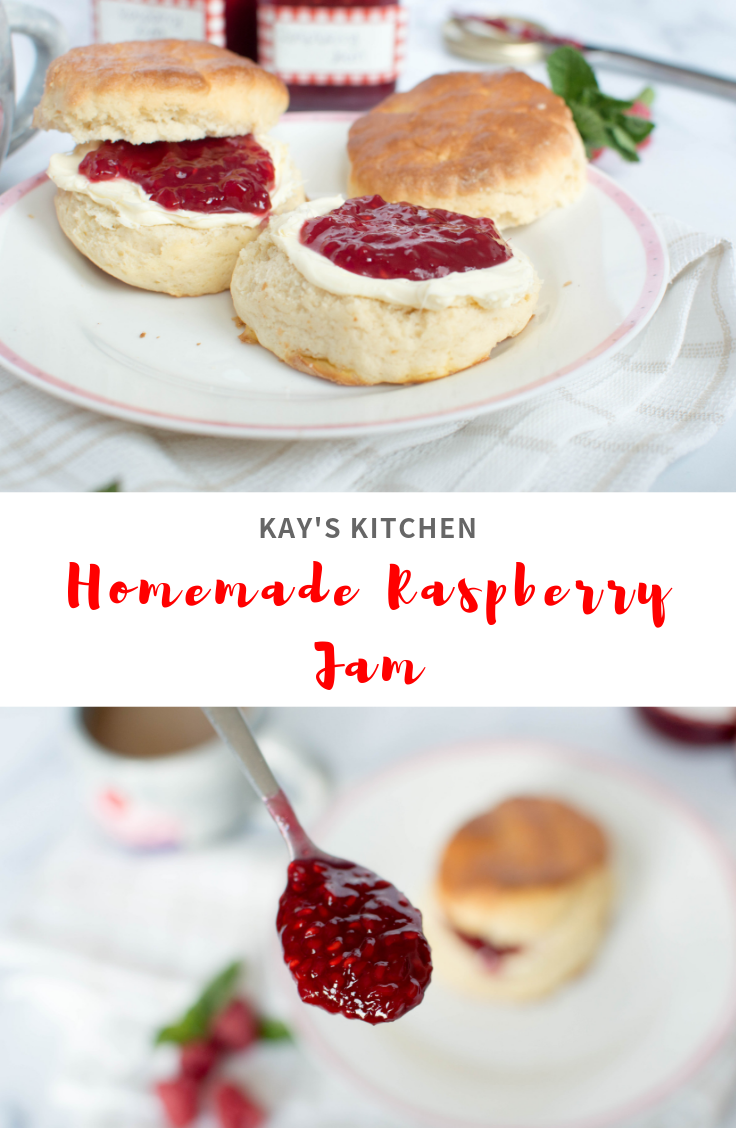 Homemade Raspberry Jam - Kay's Kitchen