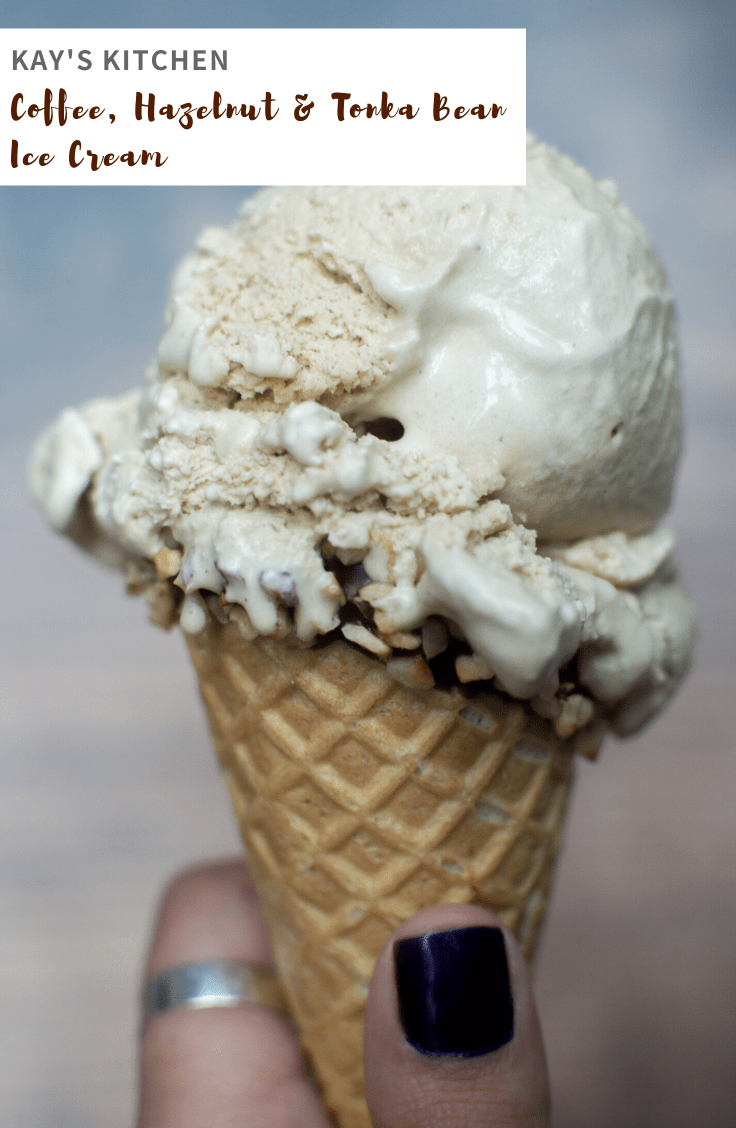 Coffee, Hazelnut &amp; Tonka Bean Ice Cream - Kay's Kitchen (2)
