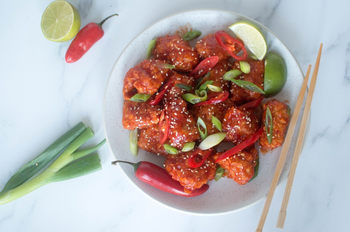 Sriracha, Maple Syrup Chicken With Rice - Kay's Kitchen