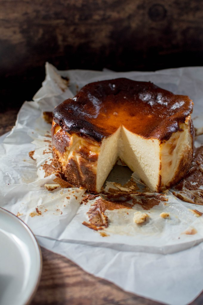 Burnt Basque (San Sebastian Style) Cheesecake - Kay's Kitchen